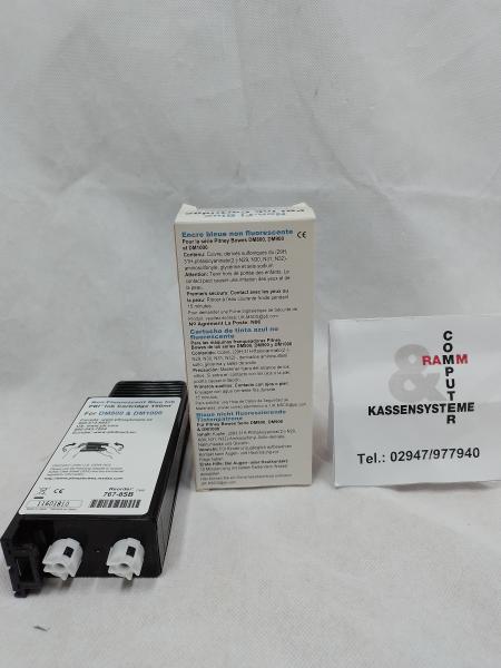 Pitney Bowes 767-8SB Tintenpatrone Frankiertinte Blau